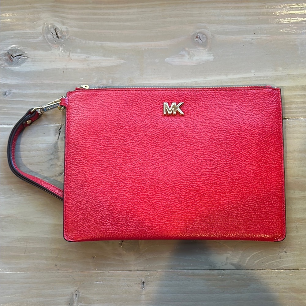 Michael Kors Red Wristlet